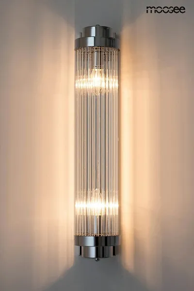 MOOSEE Lampa ścienna COLUMN 60 - srebrny
