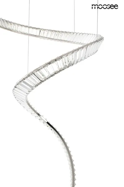 MOOSEE Lampa wisząca WAVE CORDON 1A - chrom