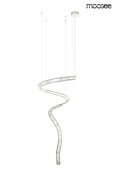 MOOSEE Lampa wisząca WAVE CORDON 1A - chrom