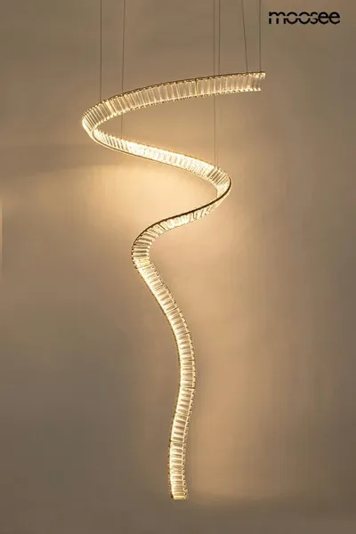 MOOSEE Lampa wisząca WAVE CORDON 1A - chrom