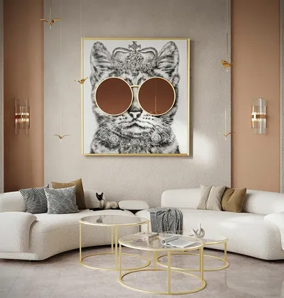 MOOSEE Lampa ścienna MILAGRO - złoty