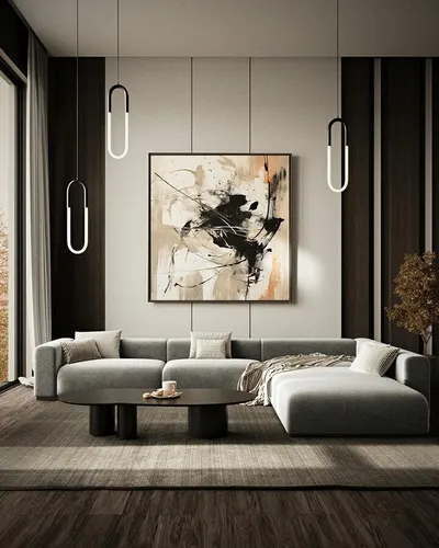 MOOSEE Lampa wisząca PUZO S - czarny