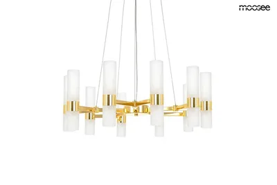 MOOSEE Lampa wisząca TUBS 10 - złoty