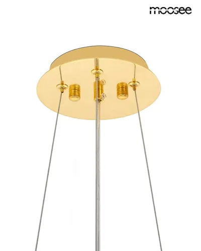 MOOSEE Lampa wisząca TUBS 18 - złoty