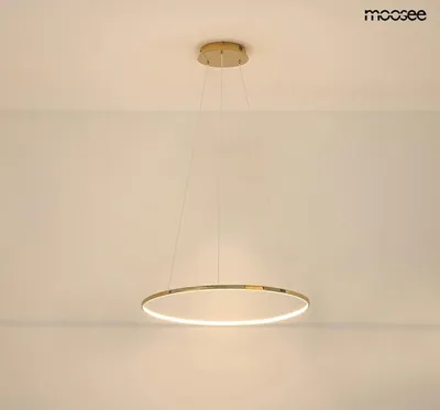 MOOSEE Lampa wisząca RING SLIM 40 - złoty