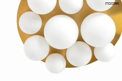 MOOSEE Lampa wisząca BACARDI - złoty