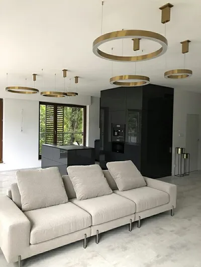 MOOSEE Lampa wisząca RING 40 - złoty