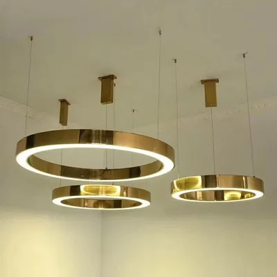 MOOSEE Lampa wisząca RING 40 - złoty