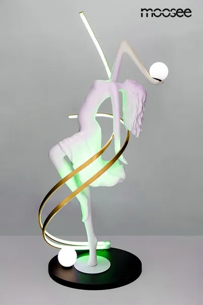 MOOSEE Lampa podłogowa DANCING QUEEN - biały