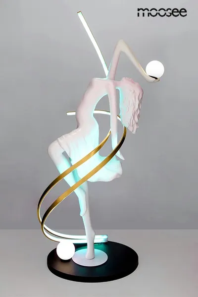 MOOSEE Lampa podłogowa DANCING QUEEN - biały