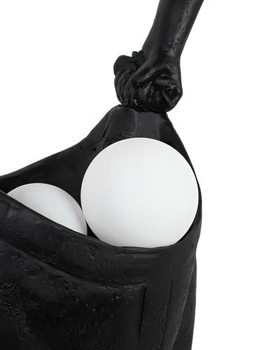 MOOSEE Lampa podłogowa HUMAN HOUDINI - czarny
