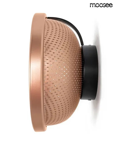 MOOSEE Lampa ścienna FARO - miedziany