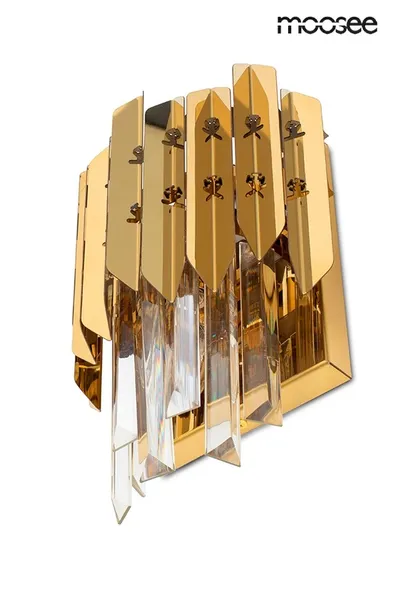 MOOSEE Lampa ścienna MAJESTIC - złoty