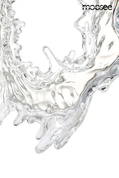 MOOSEE Lampa ścienna SPLASH M - srebrny