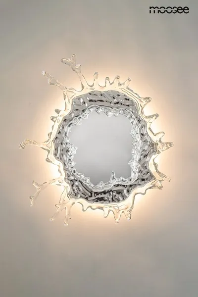 MOOSEE Lampa ścienna SPLASH M - srebrny