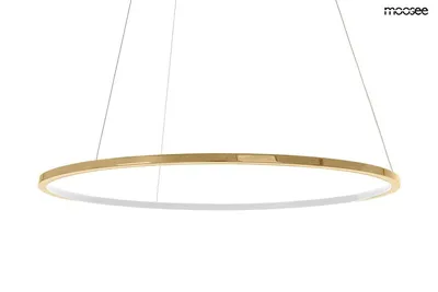 MOOSEE Lampa wisząca RING SLIM 120 - złoty