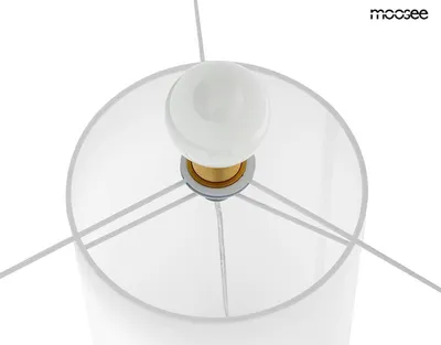 MOOSEE Lampa podłogowa KAS 200 - biały