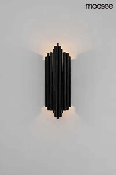 MOOSEE Lampa ścienna HARMONIC BLACK - czarny