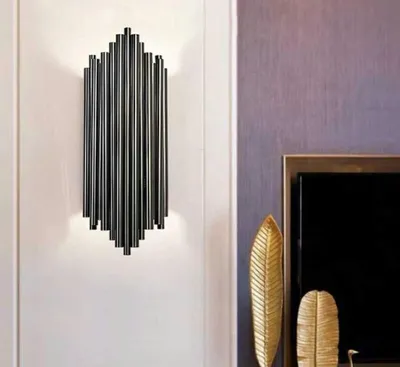 MOOSEE Lampa ścienna HARMONIC BLACK - czarny