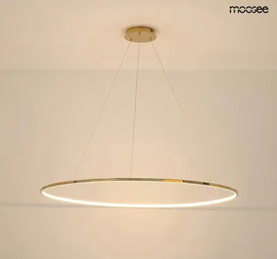 MOOSEE Lampa wisząca RING SLIM 100 - złoty