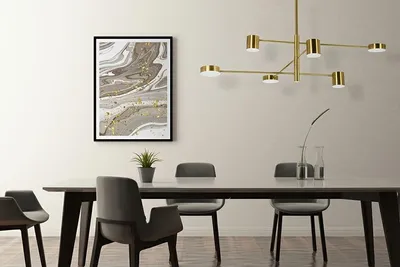 MOOSEE Lampa wisząca PIAZETTA - złoty