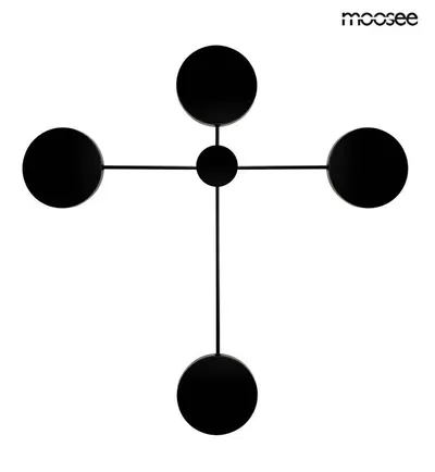 MOOSEE Lampa ścienna SHADOW 4 - czarny