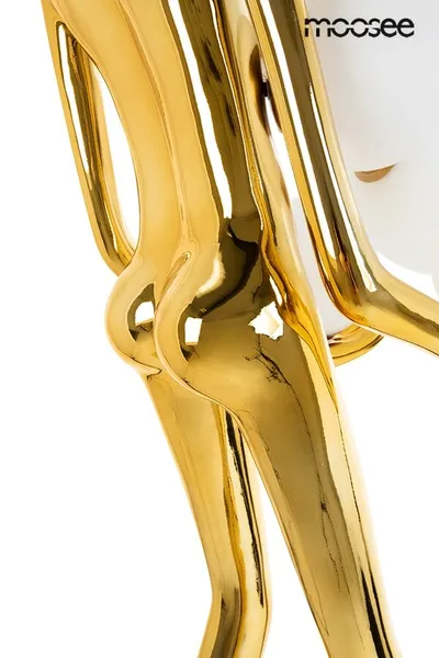 MOOSEE Lampa podłogowa HUMAN GOLD PREMIUM - złoty