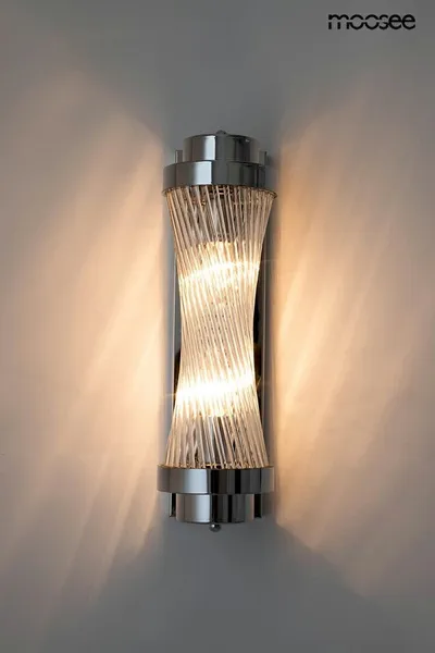 MOOSEE Lampa ścienna COLUMN 40 - srebrny