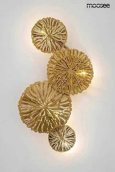 MOOSEE Lampa ścienna LIRIO 4 - złoty