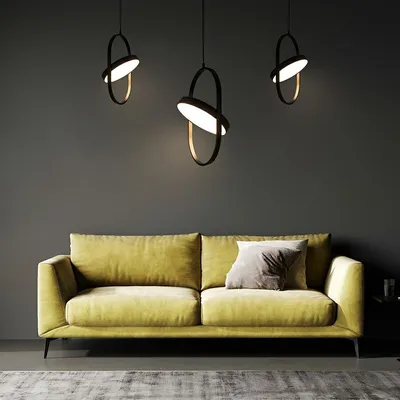 MOOSEE Lampa wisząca SPINNER 19 - czarny