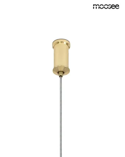 MOOSEE Lampa wisząca ALURE OVAL 120 - złoty