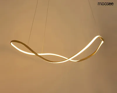 MOOSEE Lampa wisząca WAVES 80 - złoty