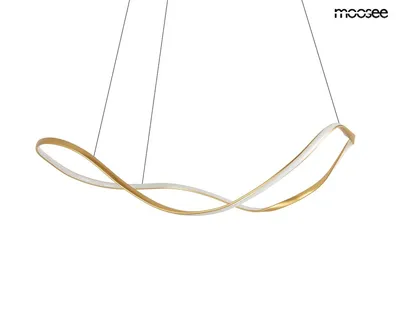 MOOSEE Lampa wisząca WAVES 80 - złoty
