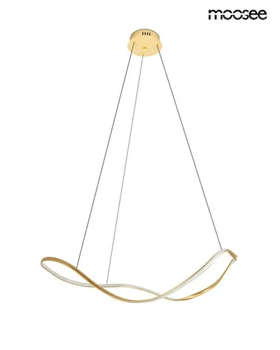 MOOSEE Lampa wisząca WAVES 80 - złoty