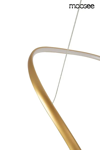 MOOSEE Lampa wisząca WAVES 80 - złoty