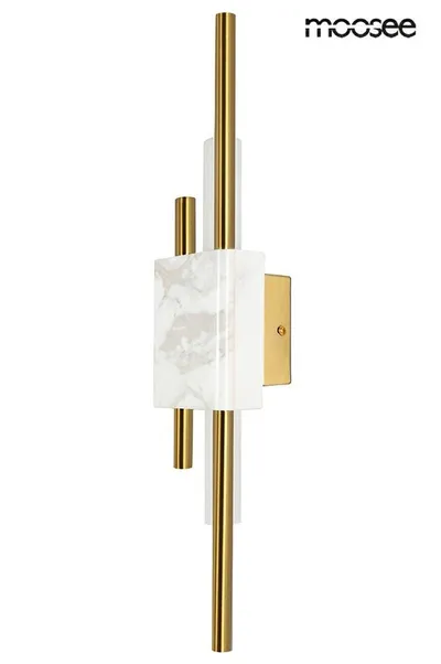 MOOSEE Lampa ścienna EVANS - biały/złoty