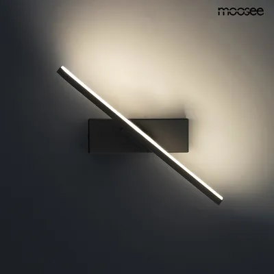 MOOSEE Lampa ścienna REM - czarny