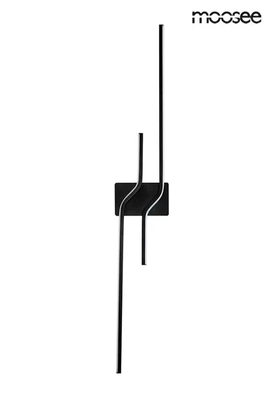 MOOSEE Lampa ścienna ROCHE 100 - czarny
