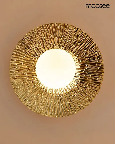 MOOSEE Lampa ścienna SOUL 30 - złoty