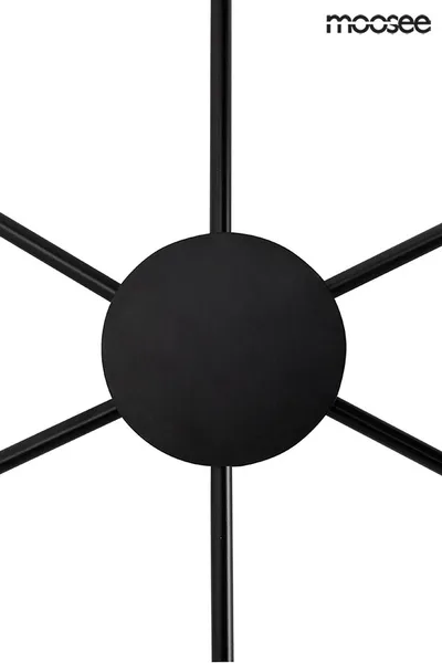 MOOSEE Lampa ścienna SHADOW 6 CLOSE - czarny