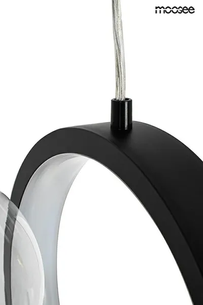 MOOSEE Lampa wisząca ALURE LINE 90 - czarny