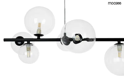 MOOSEE Lampa wisząca ALURE LINE 90 - czarny