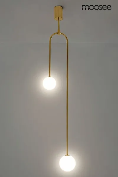 MOOSEE Lampa wisząca LOW - złoty