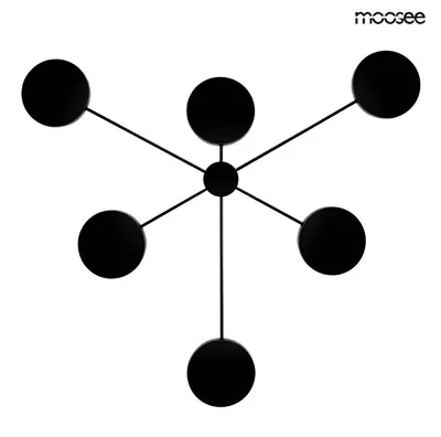 MOOSEE Lampa ścienna SHADOW 6 - czarny