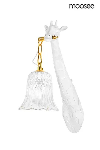 MOOSEE Lampa ścienna GIRAFFE - biały