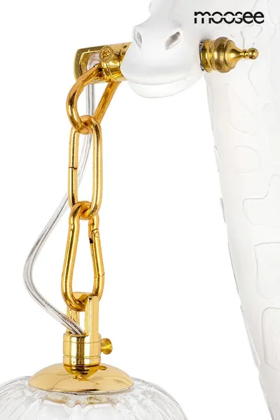 MOOSEE Lampa ścienna GIRAFFE - biały