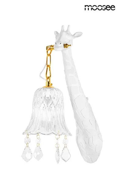 MOOSEE Lampa ścienna GIRAFFE - biały