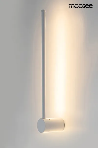 MOOSEE Lampa ścienna OMBRE 60 - biały
