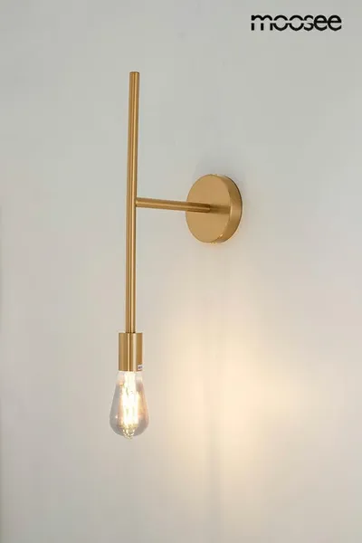 MOOSEE Lampa ścienna RIVA - złoty