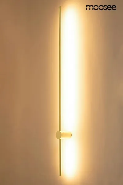 MOOSEE Lampa ścienna OMBRE 120 - złoty